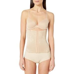 Maidenform Ultimate Slimmer Waist Nipper Body Beige Size 10